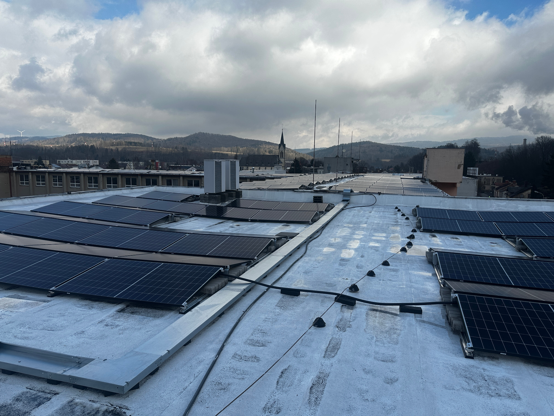 FVE instalace – Hlavní areál Náchodská 270